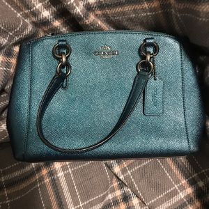 Mini Christie Crossgrain Leather